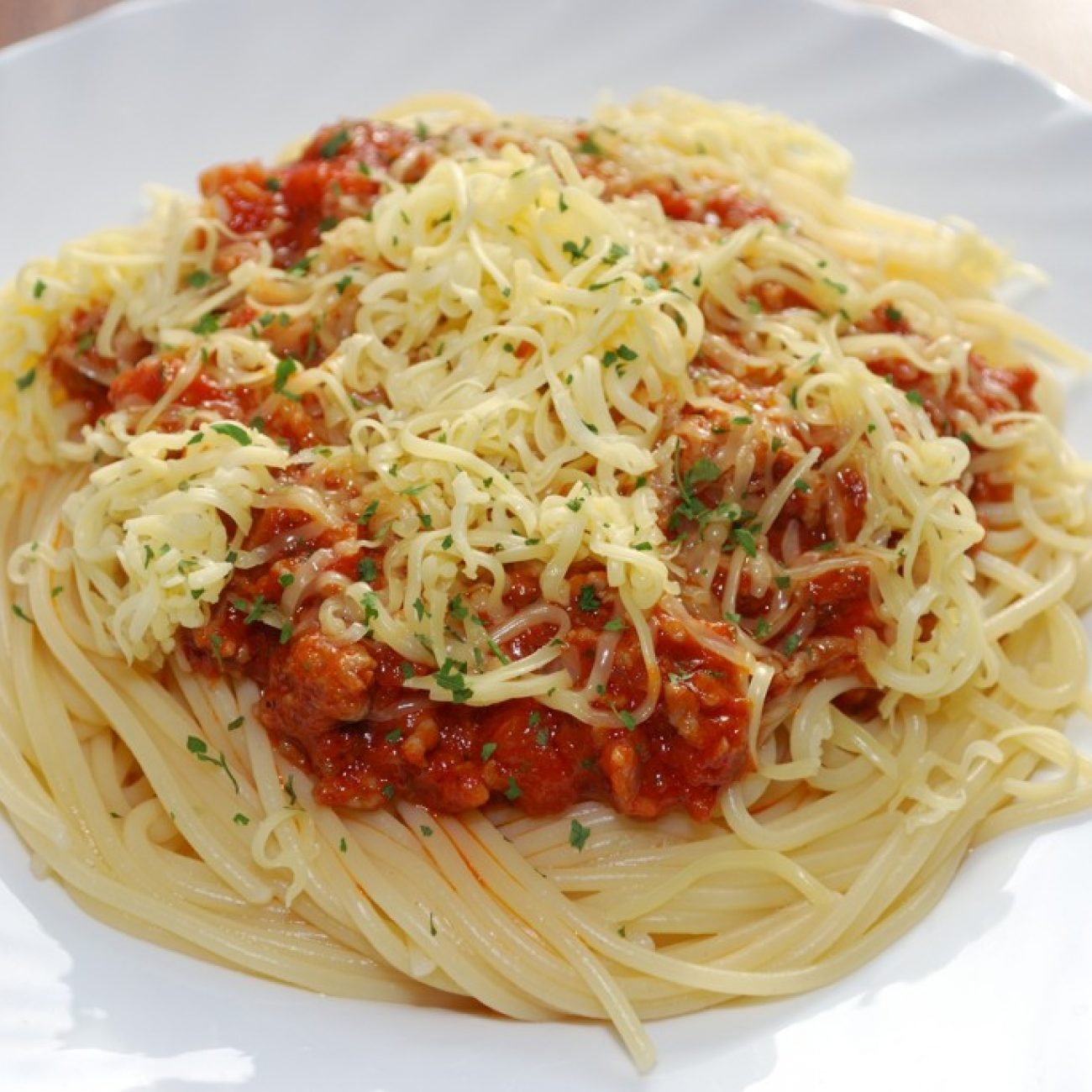 Paradicsomos húsos spagetti